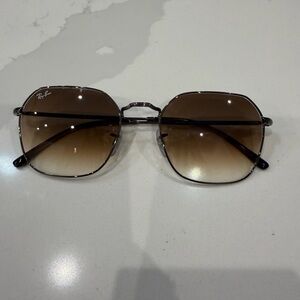 Ray-Ban Square Brown Gradient Sunglasses